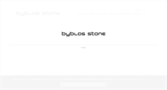 Desktop Screenshot of byblostone.com